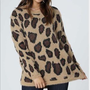 Leopard Pullover Sweater